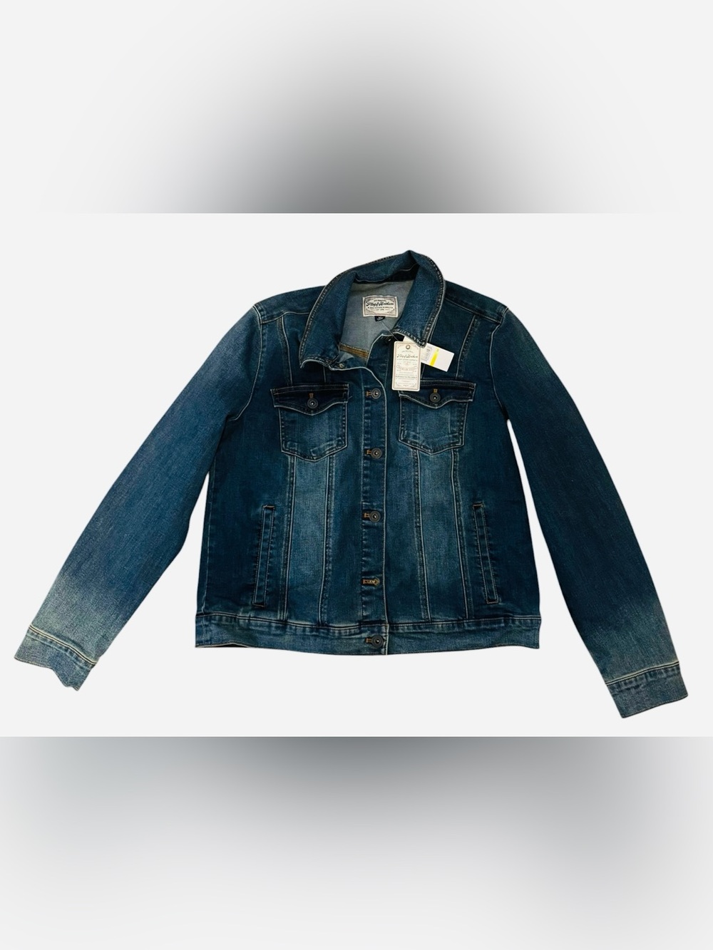 NWT - Flag and Anthem Women’s Dark Blue Denim Jacket